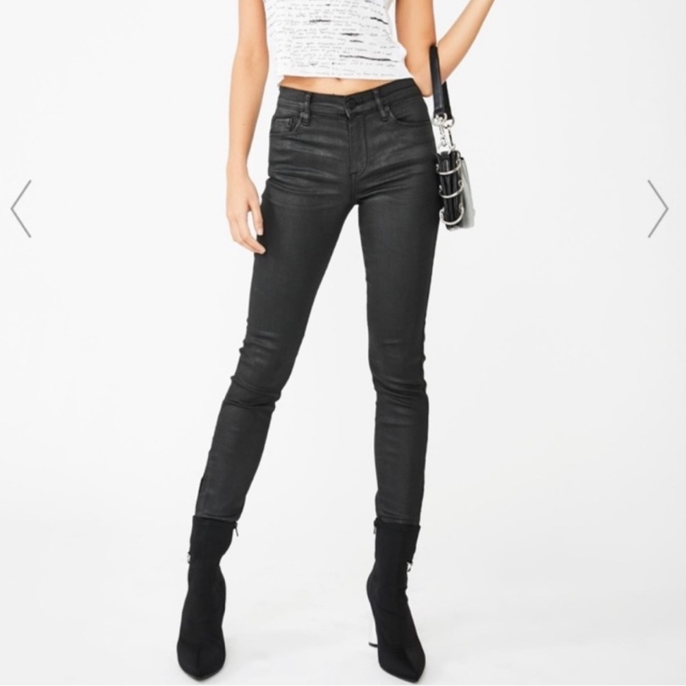 NWT 🏷 Blank NYC The Bond Coated Skinny Jean size 27